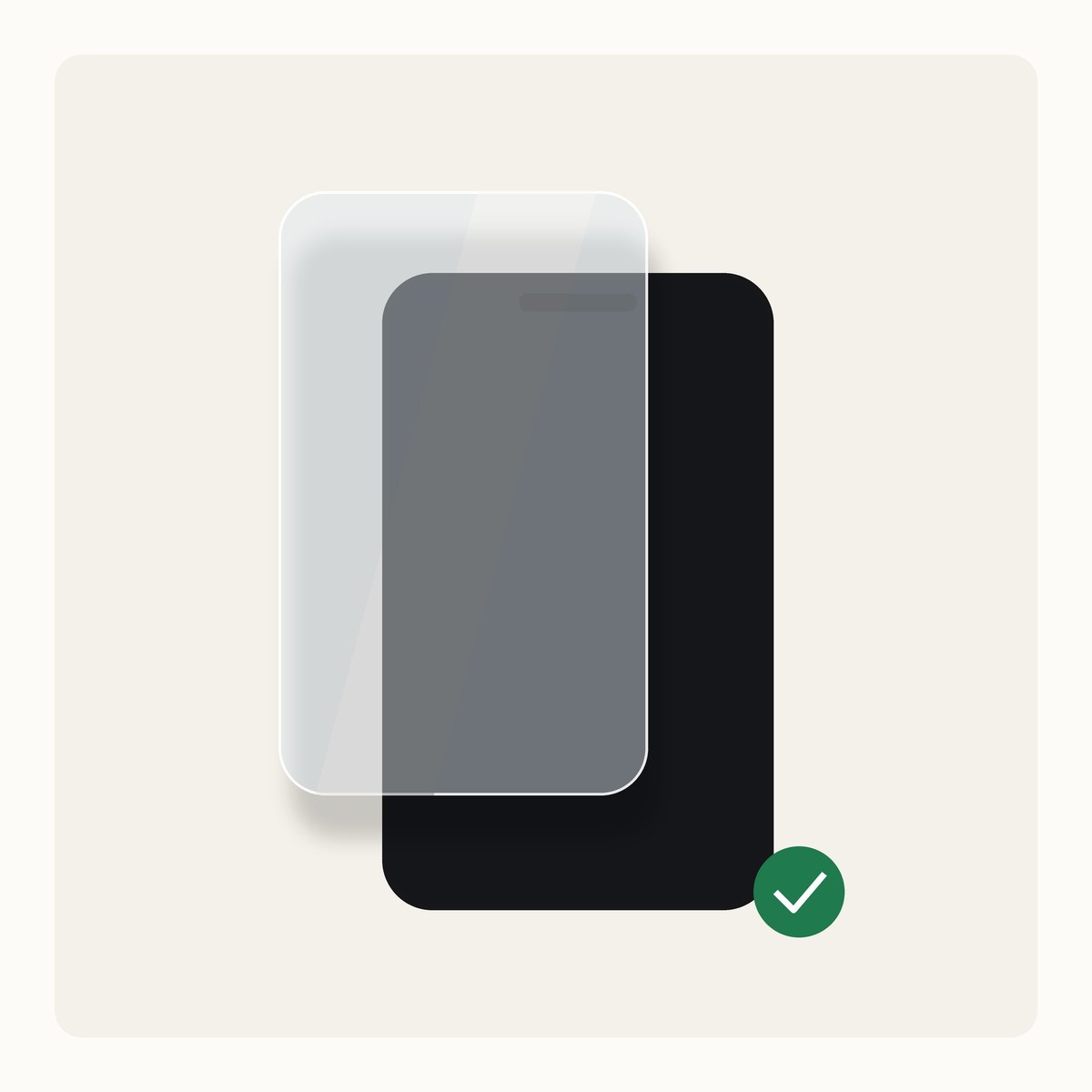 Screenprotector van gehard glas voor de iPhone 17